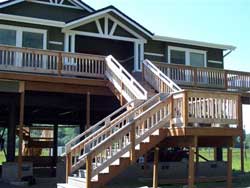 deck and stairs