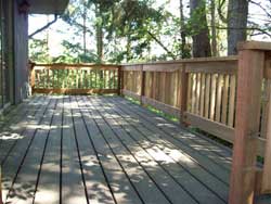 deck and stairs