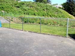 chain link fence