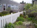 White picket fence